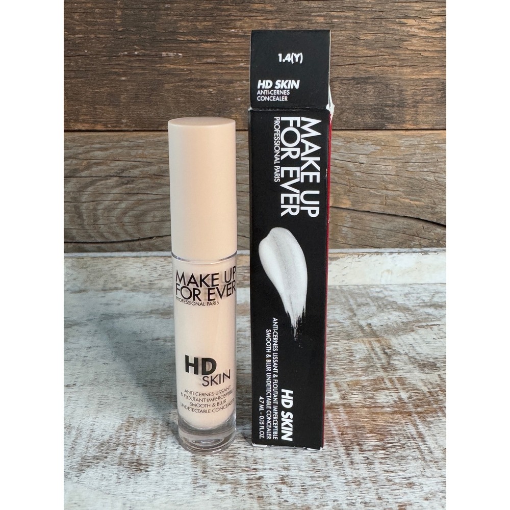 Make Up For Ever HD Skin Concealer 1.4(Y) Warm Beige New MSRP $33